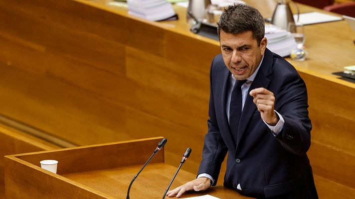Compromís y PSOE piden la dimisión de Mazón por la dana y el president defiende su gestión