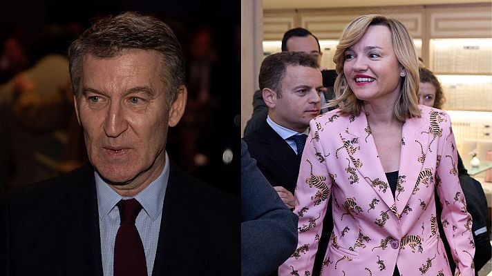 Telediario 1 - El Gobierno y el PP coinciden en su postura sobre las negociaciones de paz en Ucrania: "Un agresor no puede ganar una guerra"