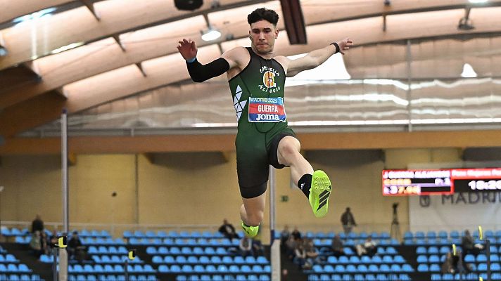 Atletismo - Jaime Guerra gana la longitud con un salto de 8,14 m y vuela directo al Europeo 'indoor'