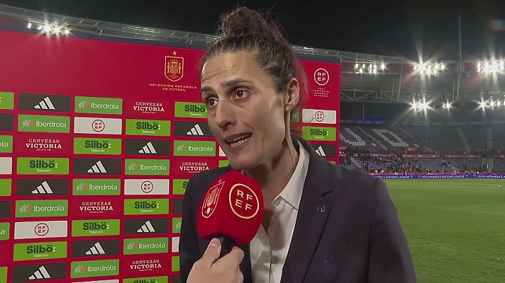 UEFA Women's Nations League - Montse Tomé critica la pausa forzada por Bélgica: "No nos gusta, ya nos pasó en los JJOO, ojalá se acabe"