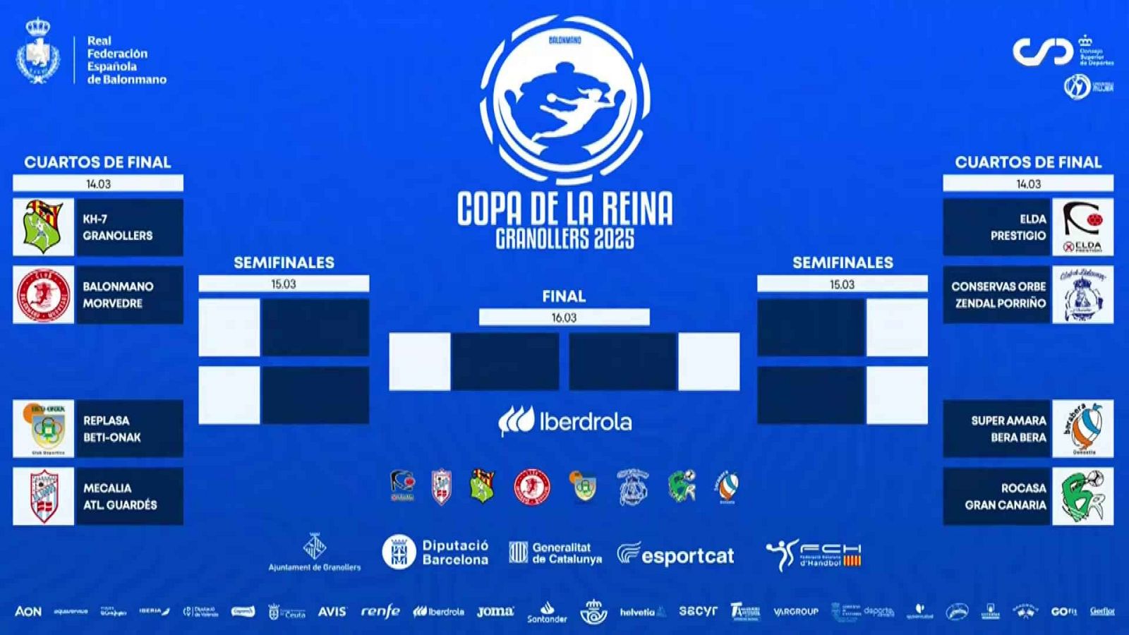 Balonmano - Sorteo Copa de la Reina - ver ahora