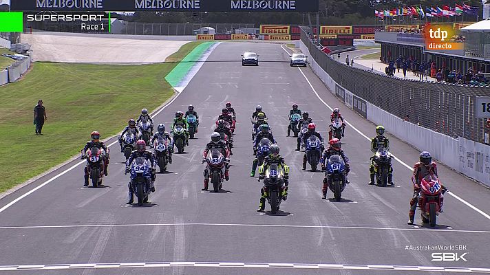 Mundial de Superbike - Campeonato del Mundo. WorldSSP 1ª carrera