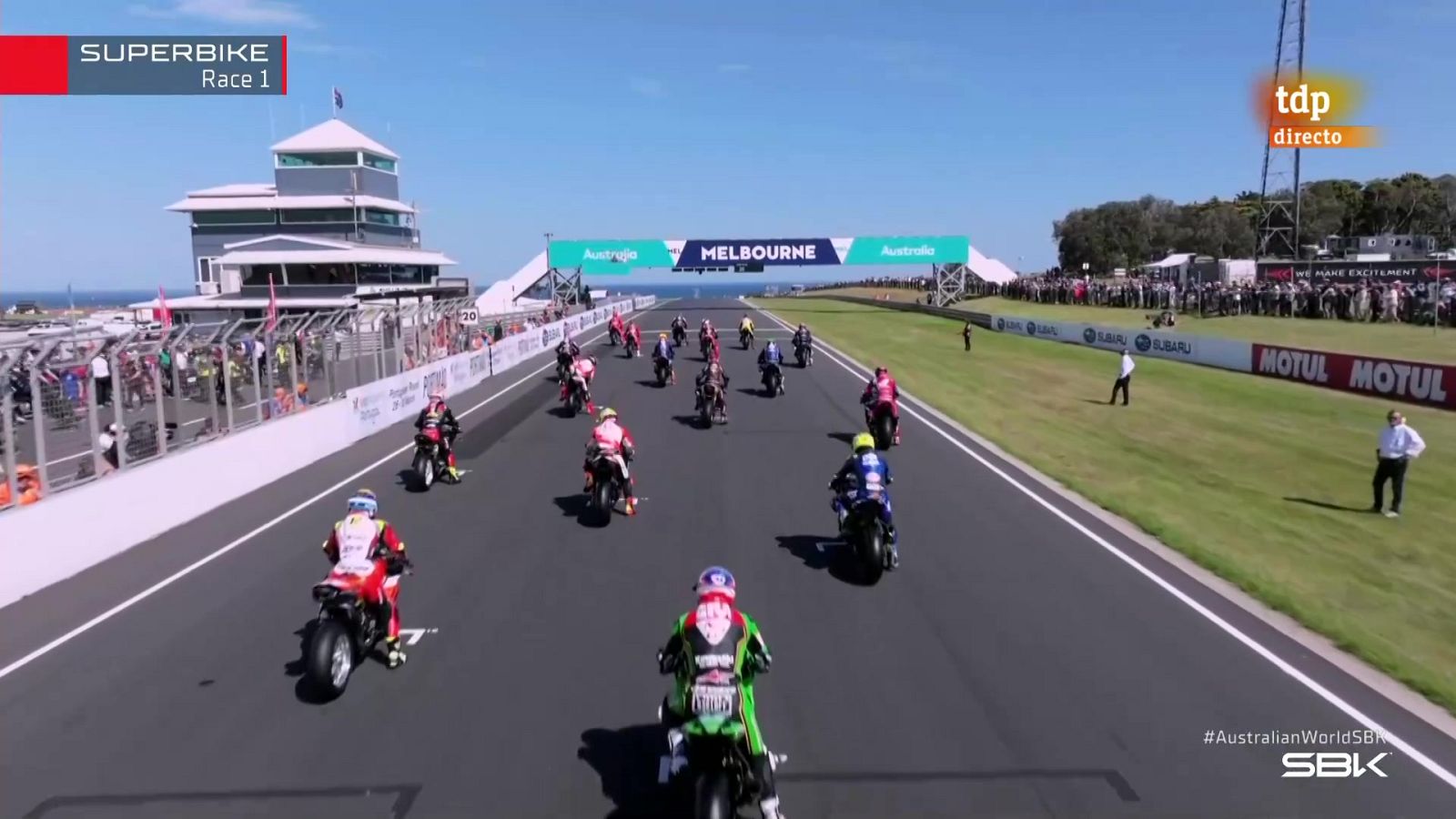 Superbike - Campeonato del Mundo. WSBK 1ª carrera - ver ahora