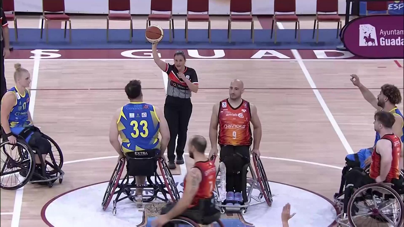 Baloncesto en silla de ruedas - Copa del Rey. ¼ final: AMIAB Albacete - Econy Gran Canaria  - ver ahora