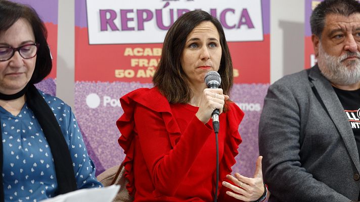 Belarra insiste en que Podemos actuó a tiempo en el caso Monedero