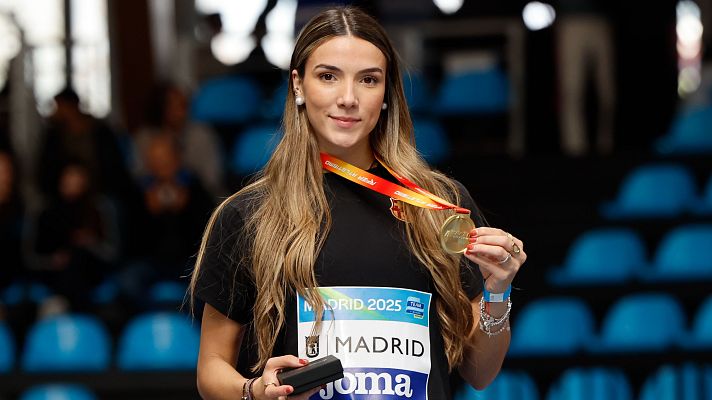Los Deportes de La1 - Rosales gana el Campeonato de España de Atletismo de salto de longitud