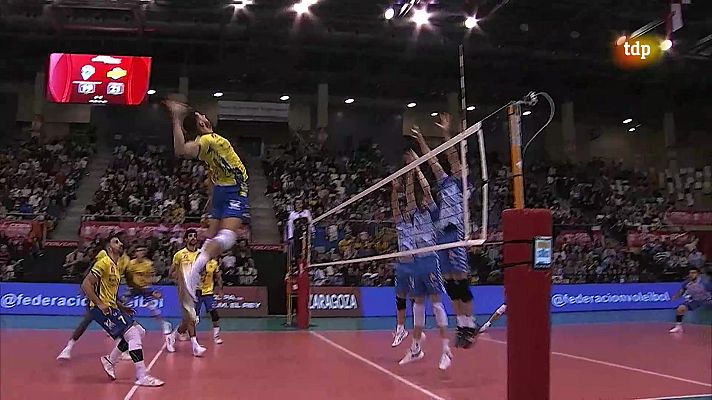 Voleibol - Copa del Rey. 2ª semifinal: Grupo Herce Soria - Guaguas