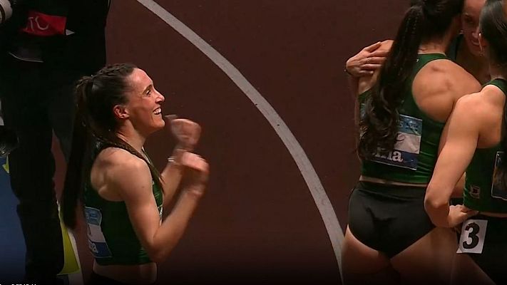  - Paula Sevilla arrasa en la final de los 400 metros con su récord de España
