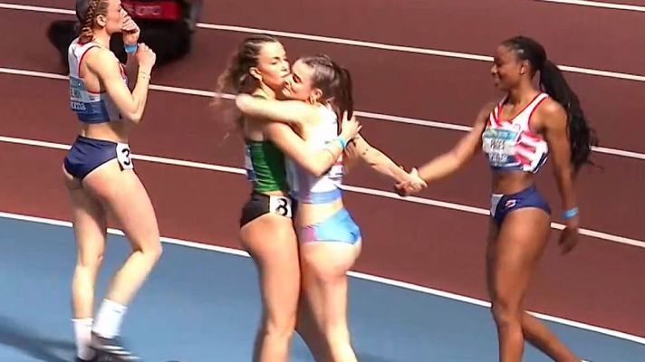  - Paula Blanquer se impone en la final de los 60 metros valla