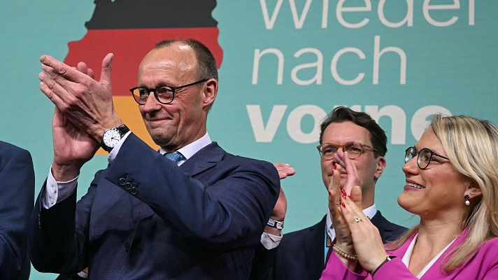 Telediario Internacional - La CDU gana y la ultraderecha (AfD) duplica sus resultados en Alemania