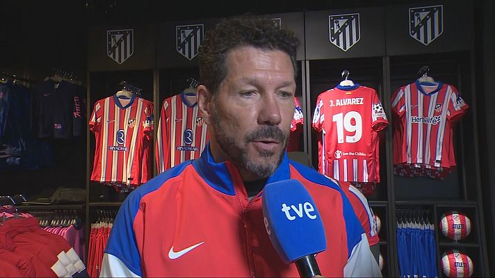 Simeone, a RTVE: "Lamine Yamal va a jugar"