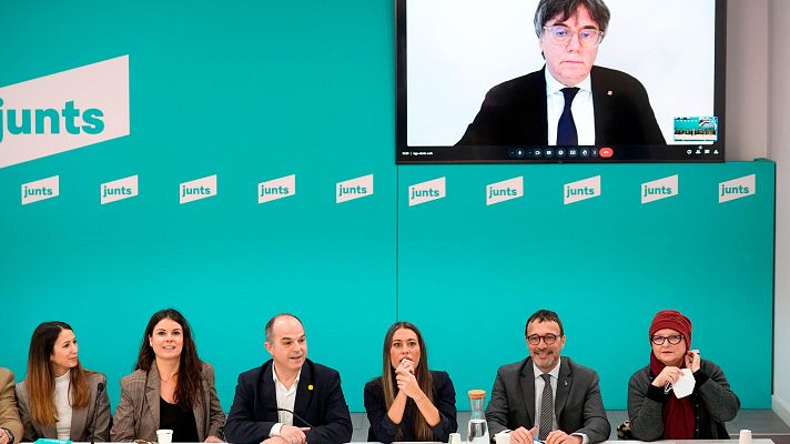 Informativo 24h - Junts retira la cuestión de confianza a Sánchez como pidió el mediador para "evitar una ruptura"