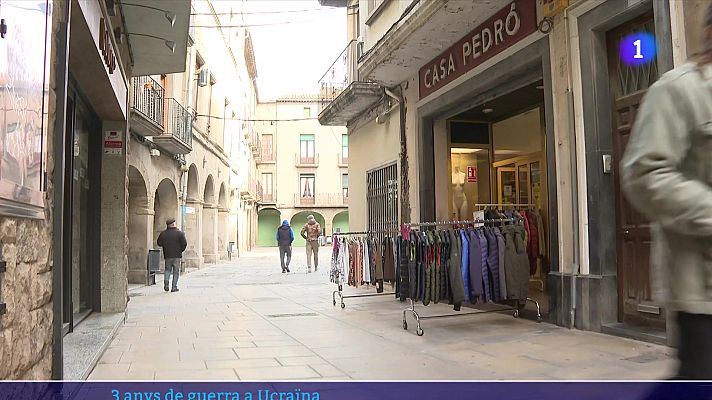 L'Informatiu - Una vuitantena de refugiats ucraïnesos continuen a Guissona