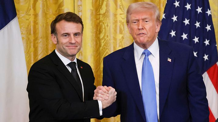 Informativo 24h - Macron y Trump se reúnen para abordar el futuro de Ucrania
