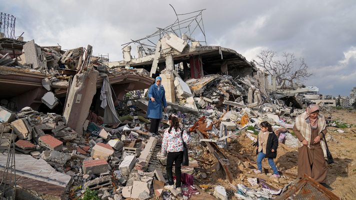 Telediario 1 - Hamás podría entregar cuatro cadáveres de rehenes a cambio de que Israel excarcele a los 602 presos palestinos pendientes