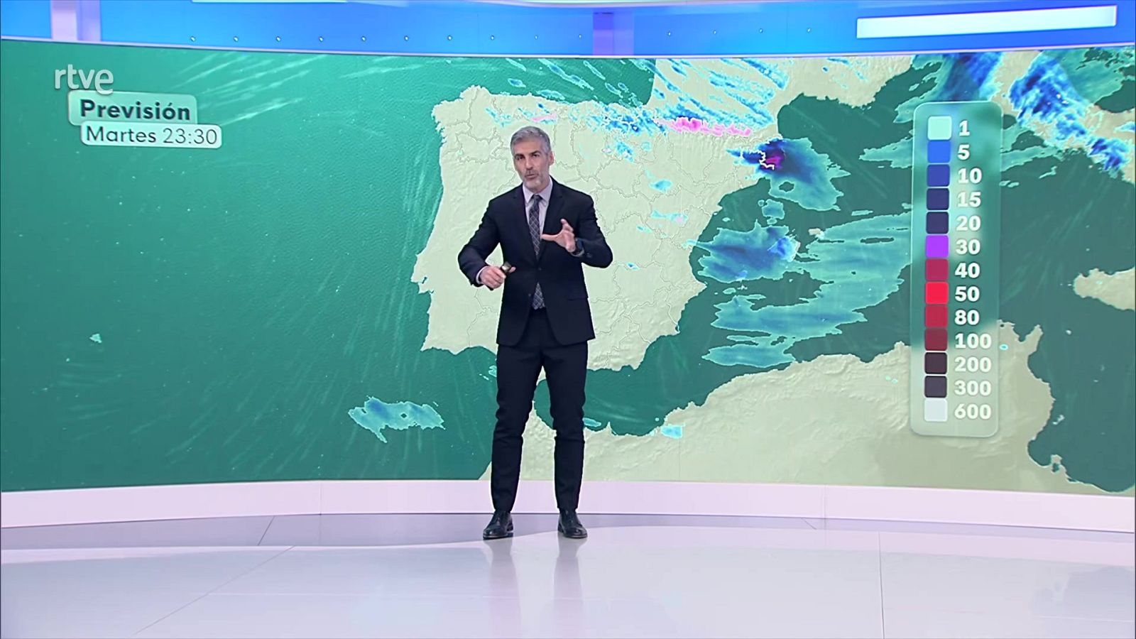 Posibles chubascos con tormenta y granizo en el este de Cataluña - ver ahora