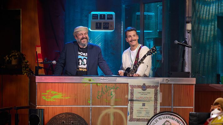 La Revuelta - El solo de guitarra-sentadilla de Grison