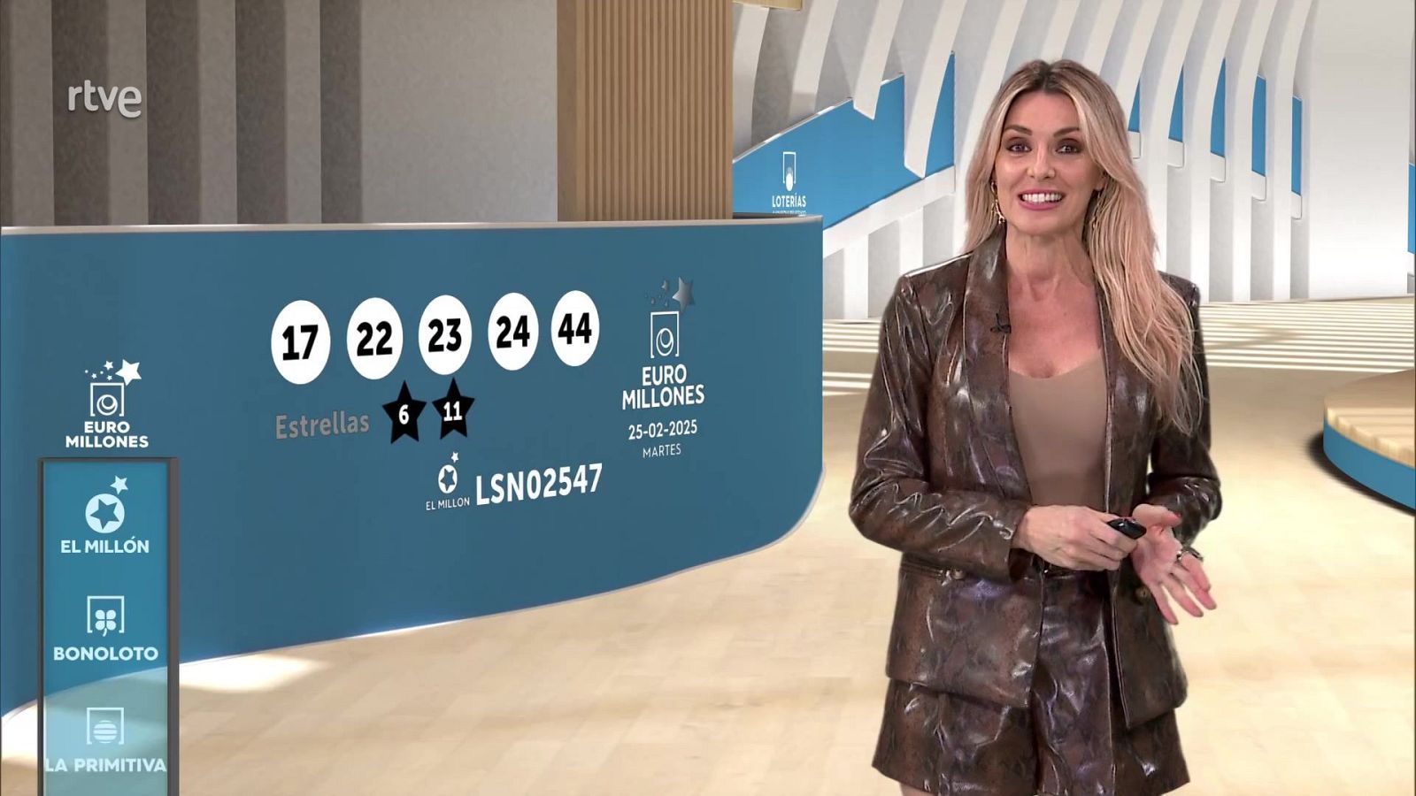 Sorteo de la Bonoloto y Euromillones del 25/02/2025 - ver ahora