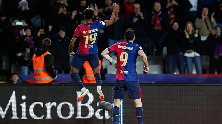 Copa del Rey - Barcelona-Atlético: la maravilla de Lamine y el gol de Lewandowski para el 4-2