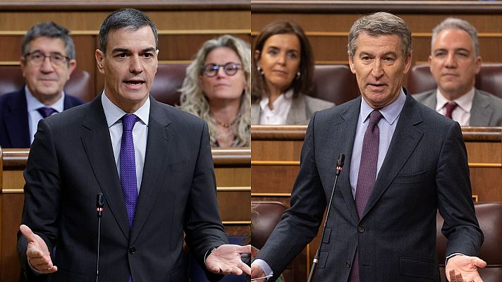 Telediario 1 - La condonación de deuda a las comunidades marca la sesión de control al Gobierno