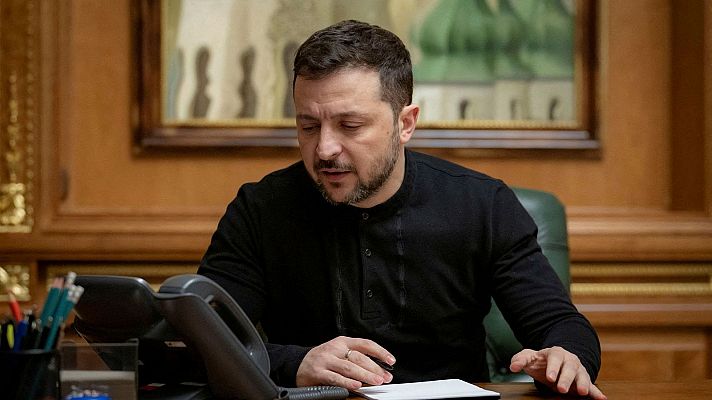 Telediario 1 - EE.UU. y Ucrania llegan a un borrador del acuerdo sobre las tierras raras