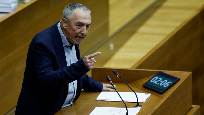 La noche en 24h - Baldoví, sobre la llegada de Mazón al Cecopi: "Tengo otro testimonio que le vio entrar a las 19:45"