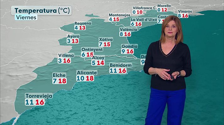 L'informatiu - Comunitat Valenciana - El tiempo en la Comunitat Valenciana - 27/02/2025