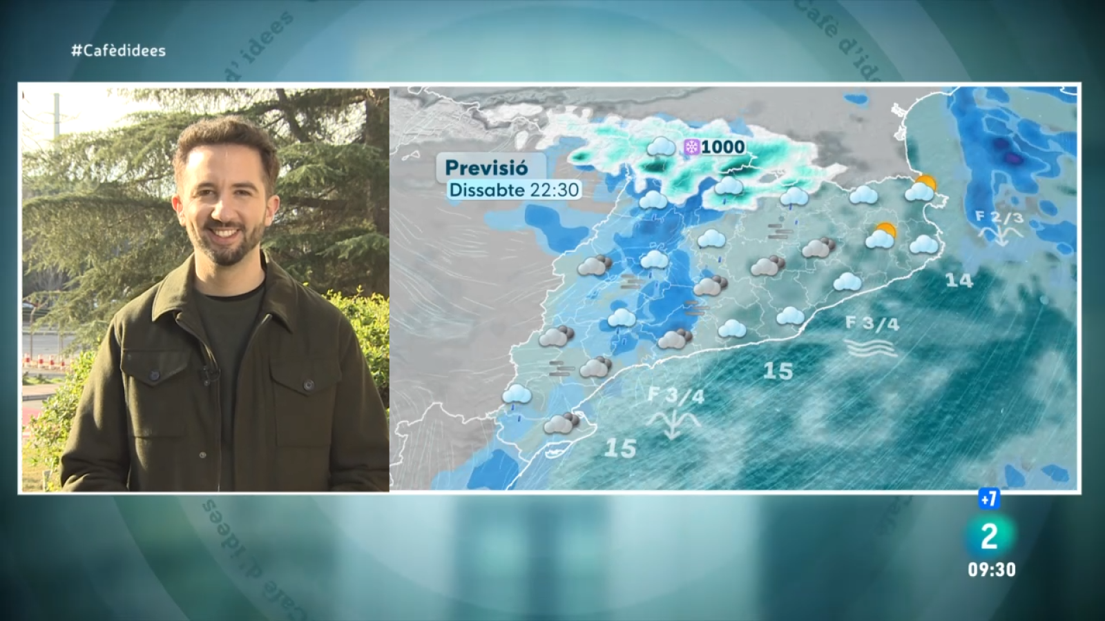 El Temps - Cap de setmana de Carnaval gris, humit, fred i amb ruixats | Veure