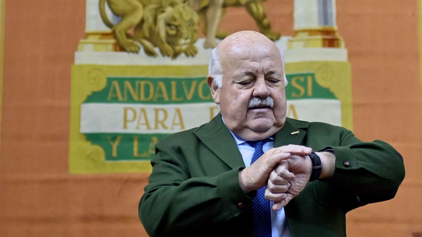 El presidente del Parlamento andaluz pide "diálogo y consenso" - La hora de La 1 | Ver