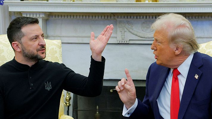 Tensión insólita en la reunión entre Trump y Zelenski en la Casa Blanca
