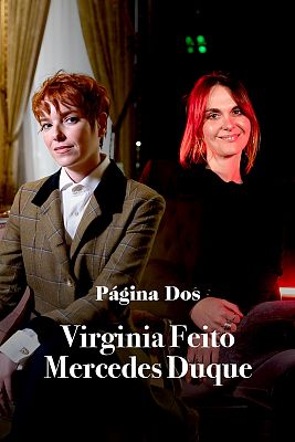 Virginia Feito y Mercedes Duque