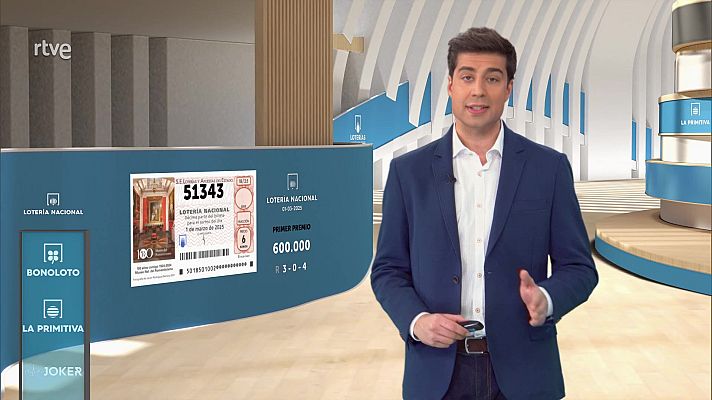 Loterías - Sorteo de la Lotería Nacional del 01/03/2025