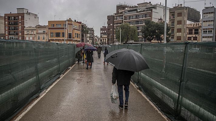 El tiempo - Precipitaciones fuertes en el este peninsular y Canarias