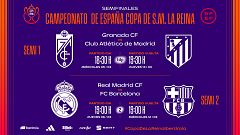 Granada y Atlético de Madrid inician las semifinales de la Copa de la Reina