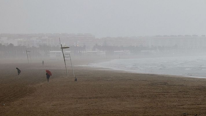 El tiempo - Cielos cubiertos con precipitaciones en todo el país este jueves