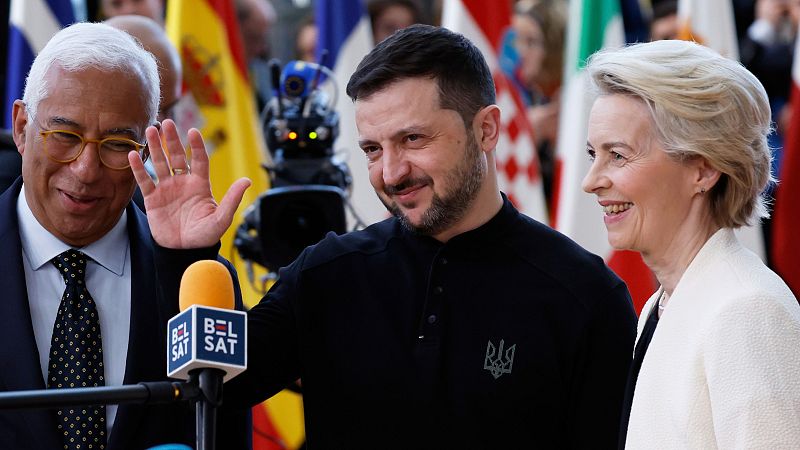 Los líderes de la UE acuerdan una declaración en apoyo a Ucrania | Ver