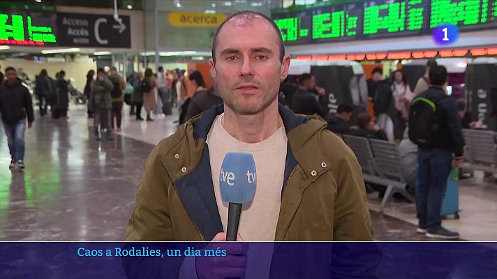 L'Informatiu - El Govern compromet "tots els esforços i recursos" per reconduir la situació" a Rodalies