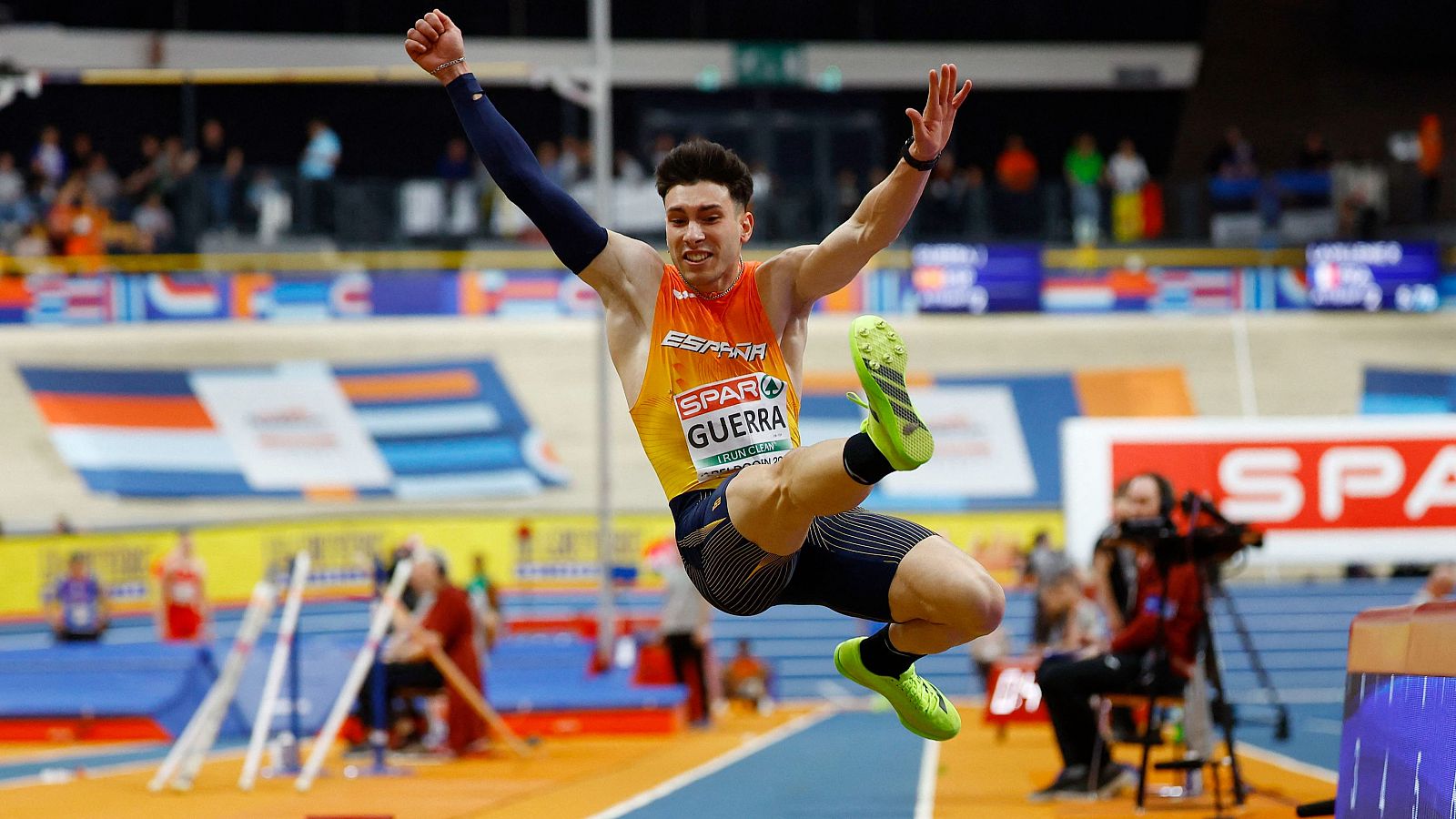 Europeo Atletismo | Jaime Guerra se lesiona en la final de Longitud - Atletismo | Ver