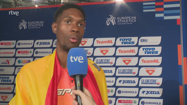 Atletismo - Lester Lescay: ''Esta mañana no sabía si iba a poder saltar''