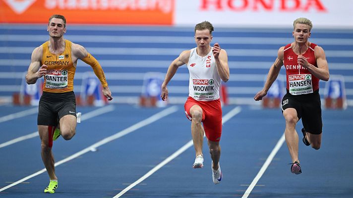 Atletismo - Campeonato de Europa Pista Cubierta. Sesión matinal 08/03/2025