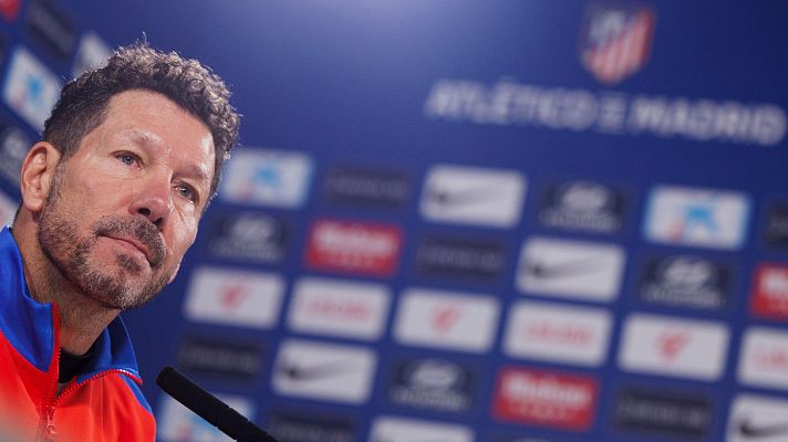 Simeone defiende a Galán, frena a Koke y destaca que "todo es posible siendo un equipo”