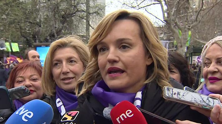 La tarde en 24h - Pilar Alegría: "Es importante que reivindiquemos la necesidad de seguir dando pasos firmes en favor de la igualdad"