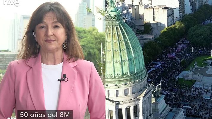  - Así se vive el 8M en Argentina