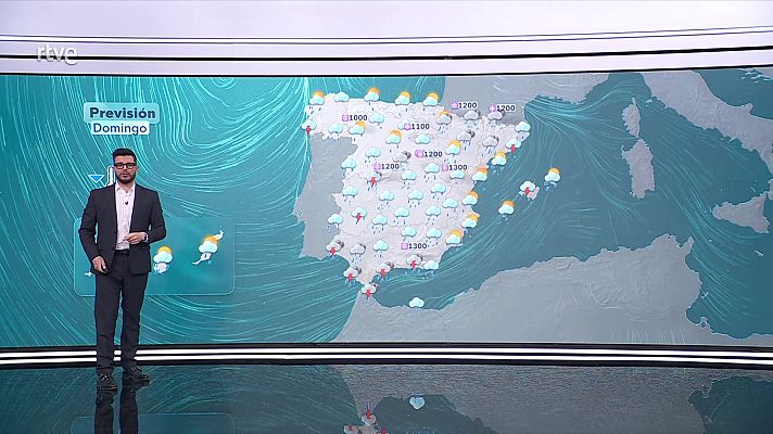 El tiempo - Intervalos de viento muy fuertes en zonas de la mitad norte peninsular, montañas del centro y sur, golfo de Cádiz, sierras de Mallorca y litorales de las islas Canarias