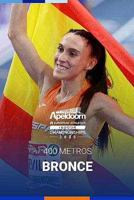 Atletismo - Paula Sevilla, bronce en el Europeo de Apeeldoorn igualando el récord de España de Myers
