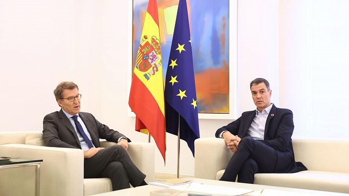 Sánchez y Feijóo intensifican sus reproches pocos días antes de su encuentro en Moncloa