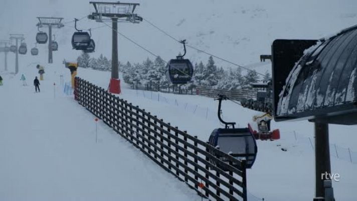 Nieve en Sierra Nevada, Granada