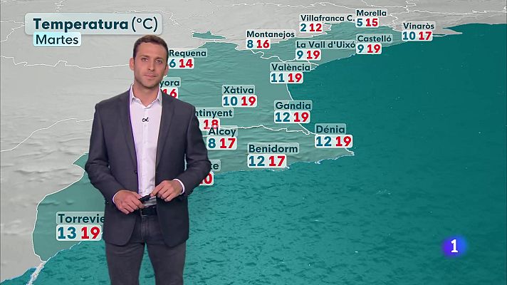 L'informatiu - Comunitat Valenciana - El tiempo en la Comunitat Valenciana - 10/03/2025