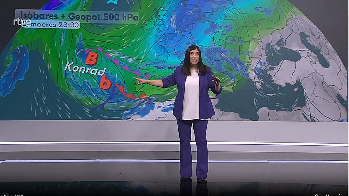 El temps - Un altre dia de cel ennuvolat, ruixats, tempestes i fresca