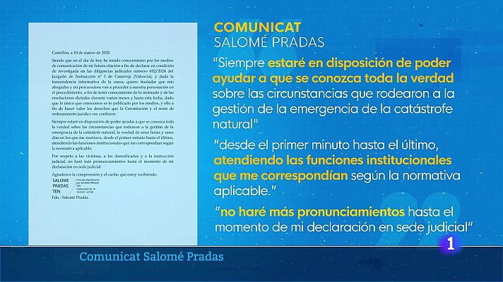 L'informatiu - Comunitat Valenciana - L'Informatiu de la Comunitat Valenciana 1 - 11/03/25